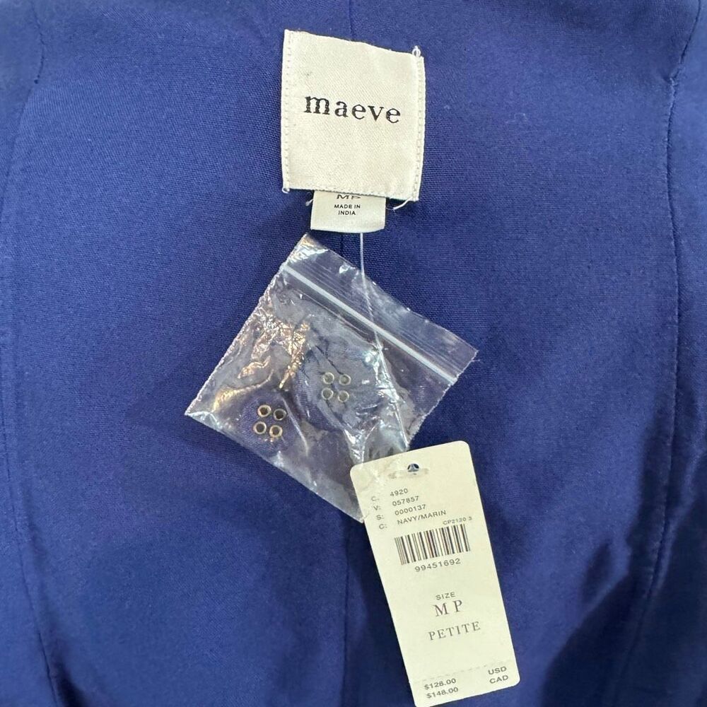Anthropologie Maeve Linen Blend Halter Vest | M petite | new NWT “ - Picture 12 of 16